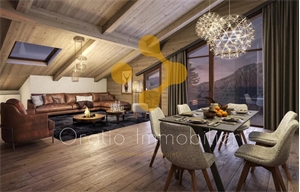appartement à la vente -   74390  CHATEL, surface 53,49 m2 vente appartement - APR678913
